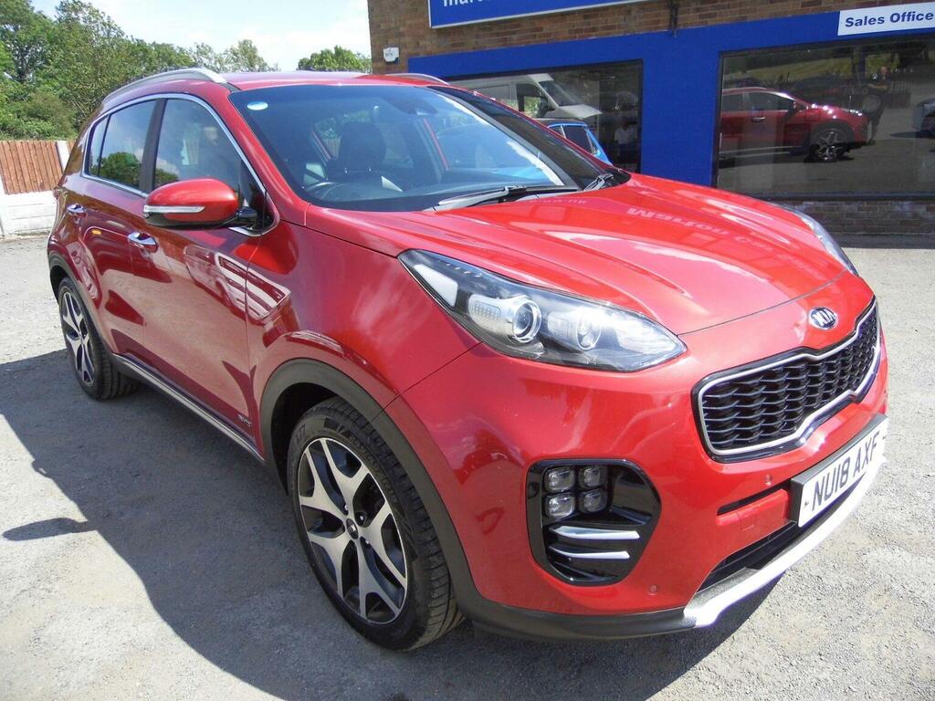 Kia Sportage Suv 1.6 T-gdi Gt-line Awd Euro 6 201818 Red