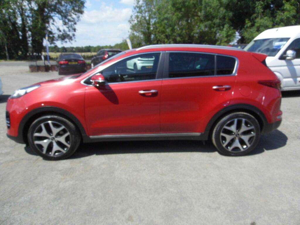 Kia Sportage Suv 1.6 T-gdi Gt-line Awd Euro 6 201818 NU18AXF Red #4