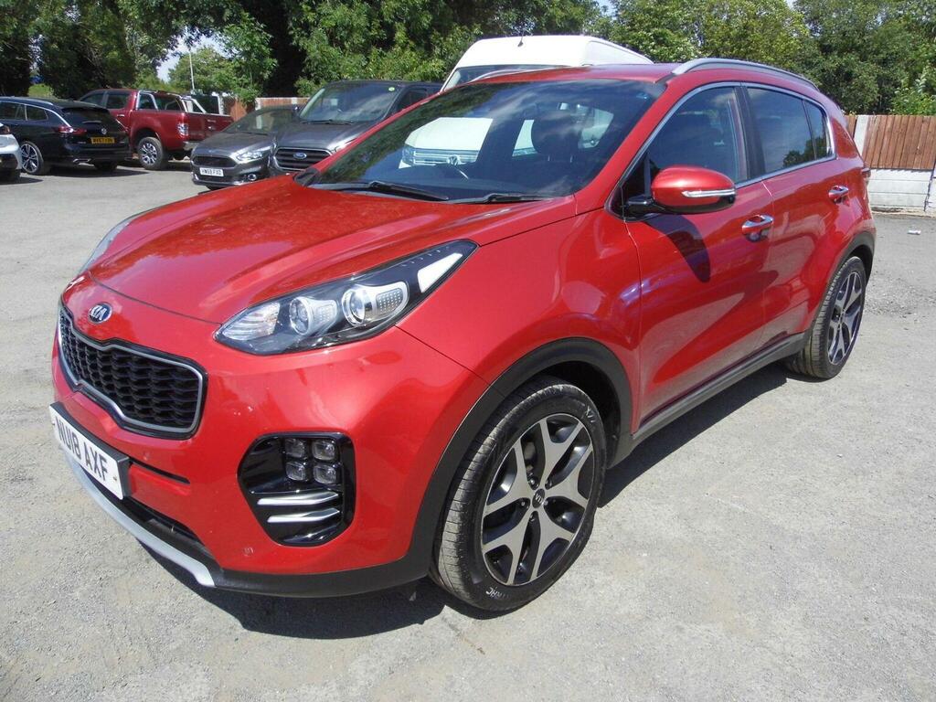 Kia Sportage Suv 1.6 T-gdi Gt-line Awd Euro 6 201818 NU18AXF Red #3