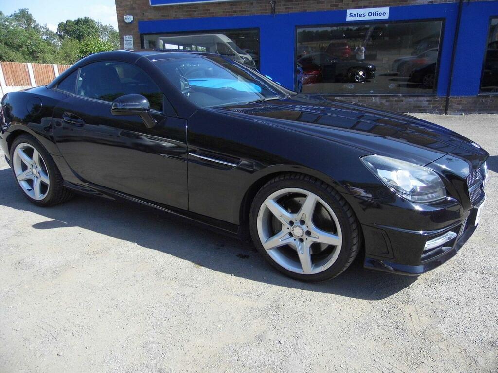 Mercedes-Benz SLK Convertible 2.1 Slk250 Cdi Amg Sport G-tronic Eur Black
