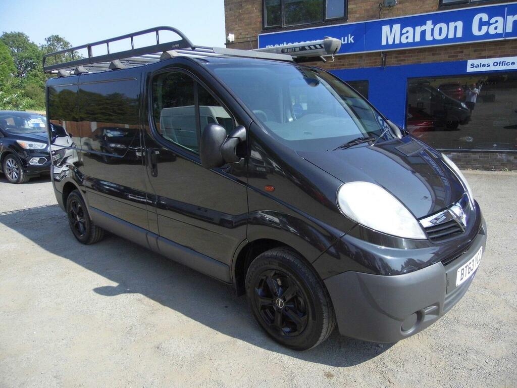 Vauxhall Vivaro Panel Van 2.0 2700 Cdti Fwd L1 201363 Black