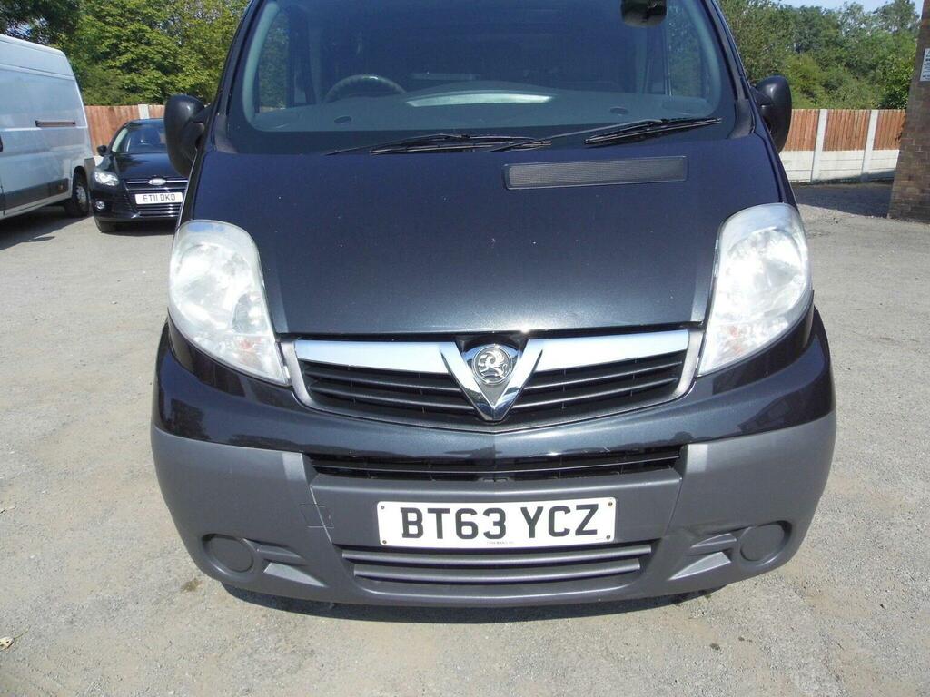 Vauxhall Vivaro Panel Van 2.0 2700 Cdti Fwd L1 201363 Black #2