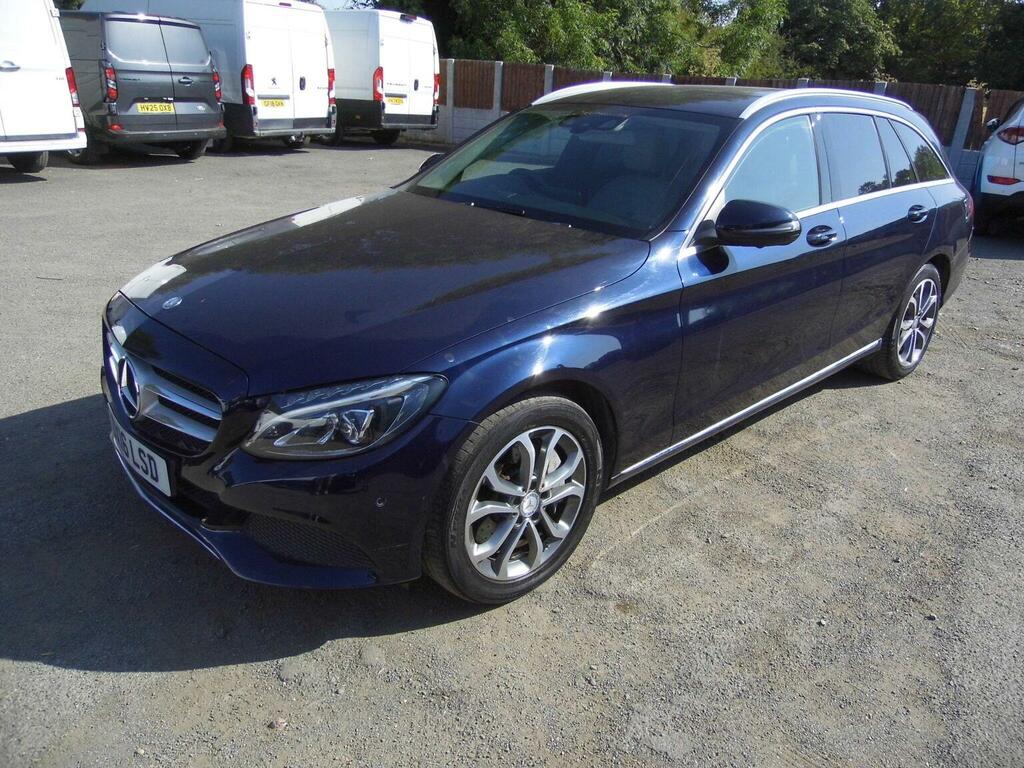 Mercedes-Benz C Class Estate 2.0 C350e 6.4Kwh Sport G-tronic Euro 6 S Blue #3