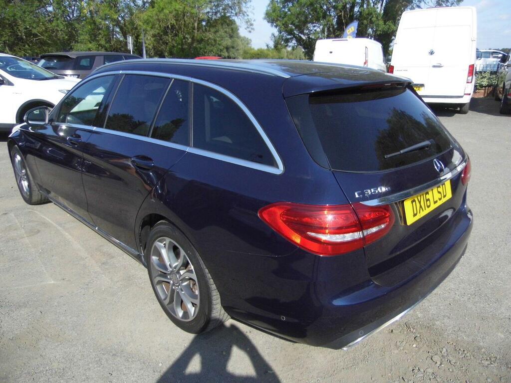 Mercedes-Benz C Class Estate 2.0 C350e 6.4Kwh Sport G-tronic Euro 6 S Blue #5