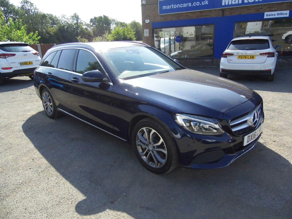 Mercedes-Benz C Class Estate 2.0 C350e 6.4Kwh Sport G-tronic Euro 6 S Blue