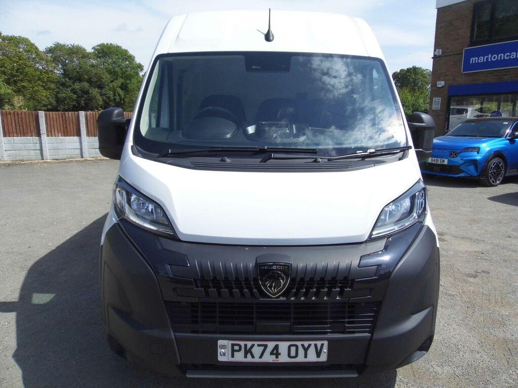 Peugeot Boxer Panel Van 2.2 Bluehdi 435 Professional L4 H2 Euro White #2
