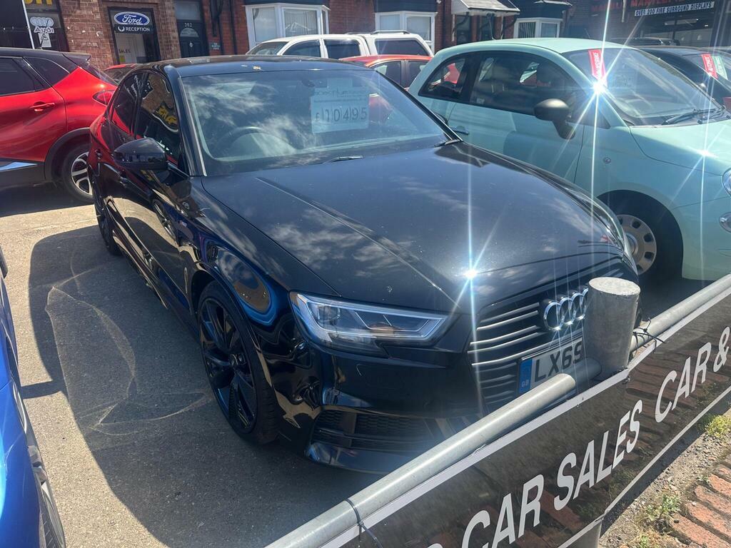 Audi A3 1.5 Tfsi Cod 35 Black Edition Saloon Black