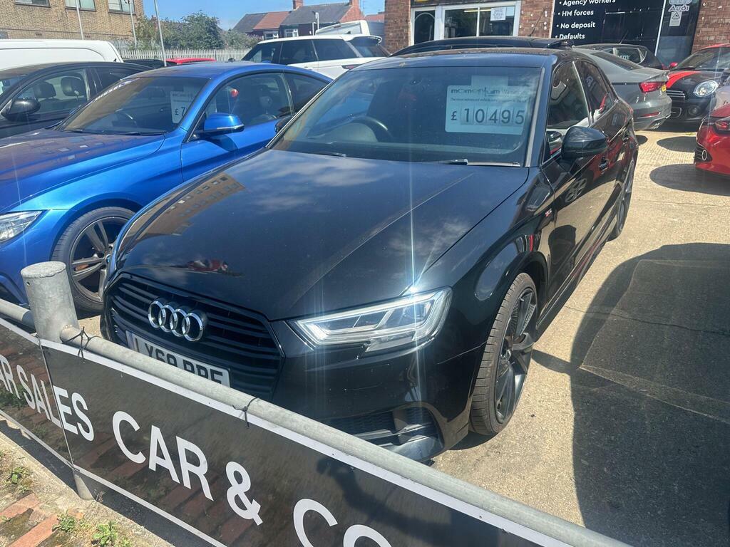 Audi A3 1.5 Tfsi Cod 35 Black Edition Saloon LX69PBF Black #2