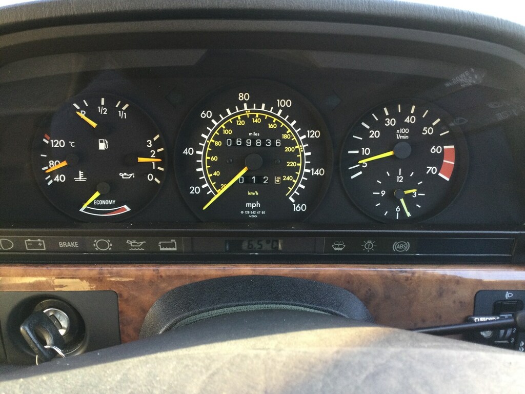 Mercedes-Benz S Class 420 Se W126 Blue #2