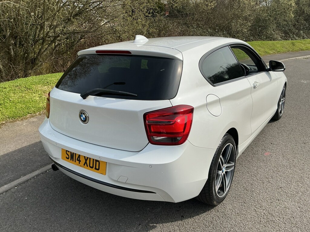 BMW 1 Series 116I Sport White #4