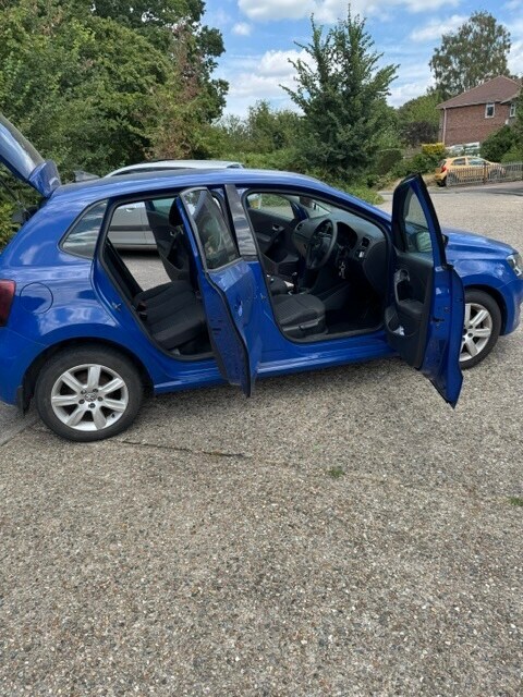 Volkswagen Polo 1.2 70 Match RV62GHG Blue #4