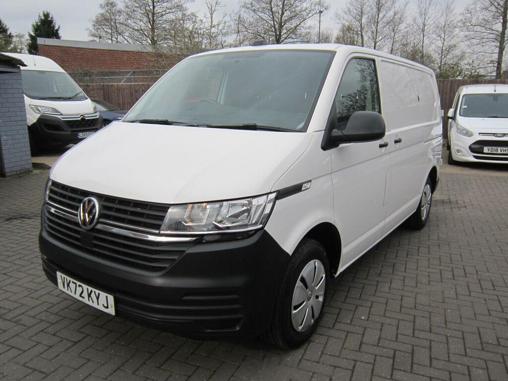Volkswagen Transporter 2.0 Tdi 110 Startline Van VK72KYJ White #3