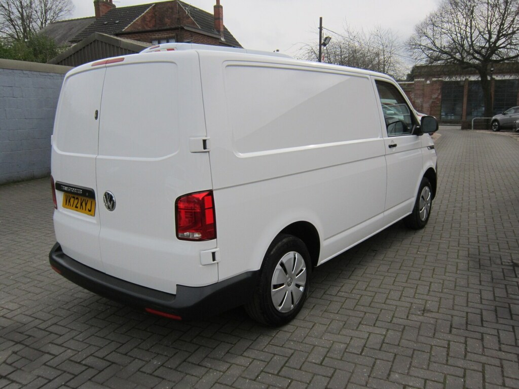 Volkswagen Transporter 2.0 Tdi 110 Startline Van VK72KYJ White #5