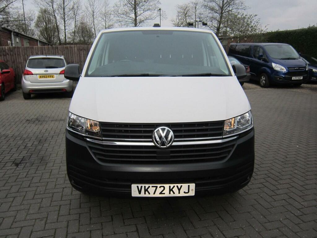 Volkswagen Transporter 2.0 Tdi 110 Startline Van VK72KYJ White #2
