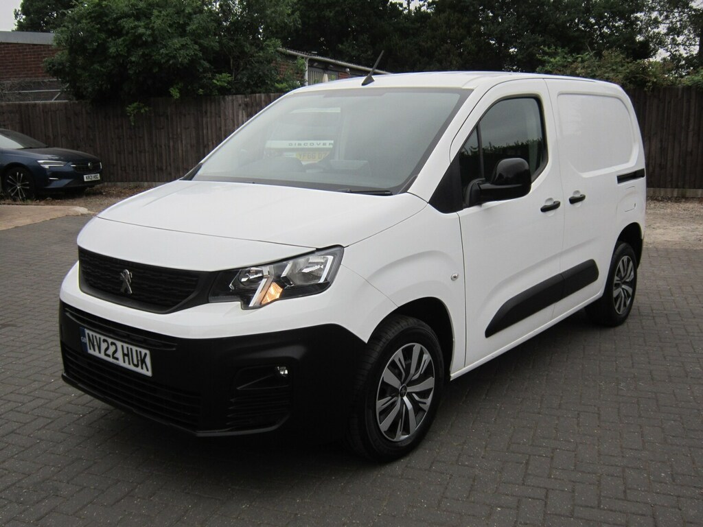 Peugeot Partner 1000 1.5 Bluehdi 100 Professional Prem Van 6 Spd White #3