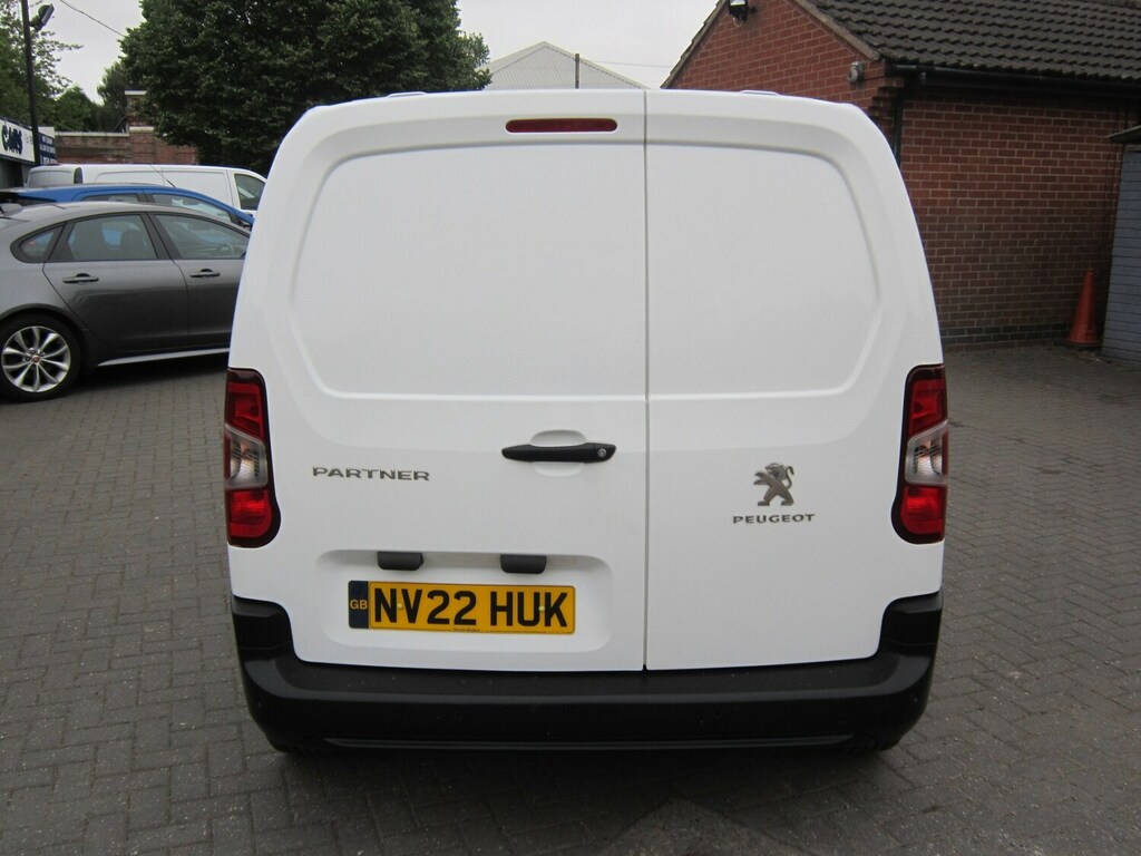 Peugeot Partner 1000 1.5 Bluehdi 100 Professional Prem Van 6 Spd White #6