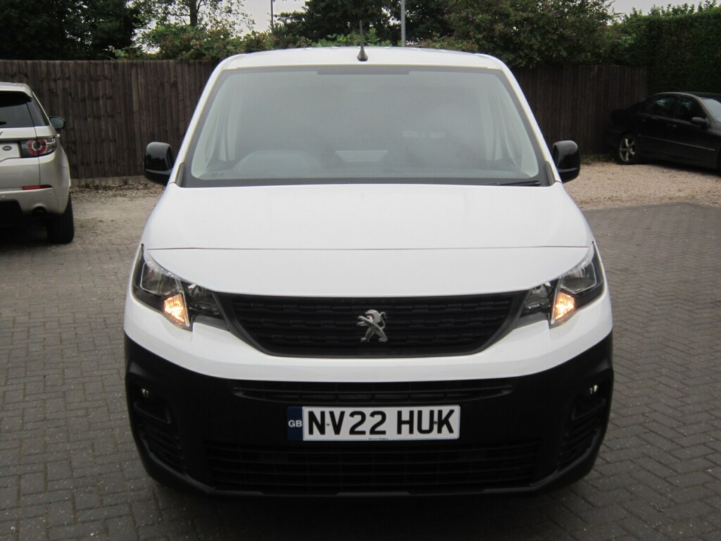 Peugeot Partner 1000 1.5 Bluehdi 100 Professional Prem Van 6 Spd White #2
