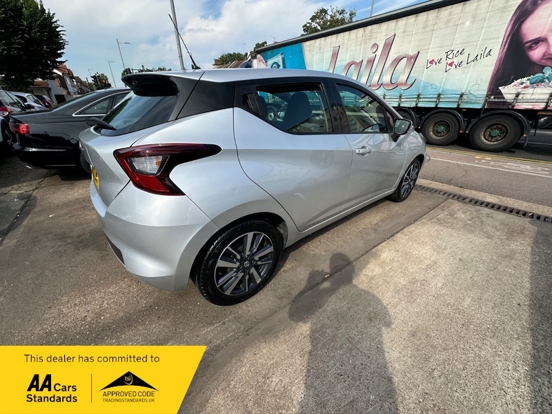 Nissan Micra 0.9 Ig-t Tekna Hatchback Euro 6 Grey #15