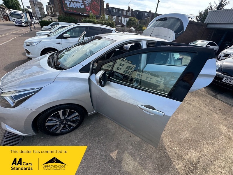 Nissan Micra 0.9 Ig-t Tekna Hatchback Euro 6 Grey #20