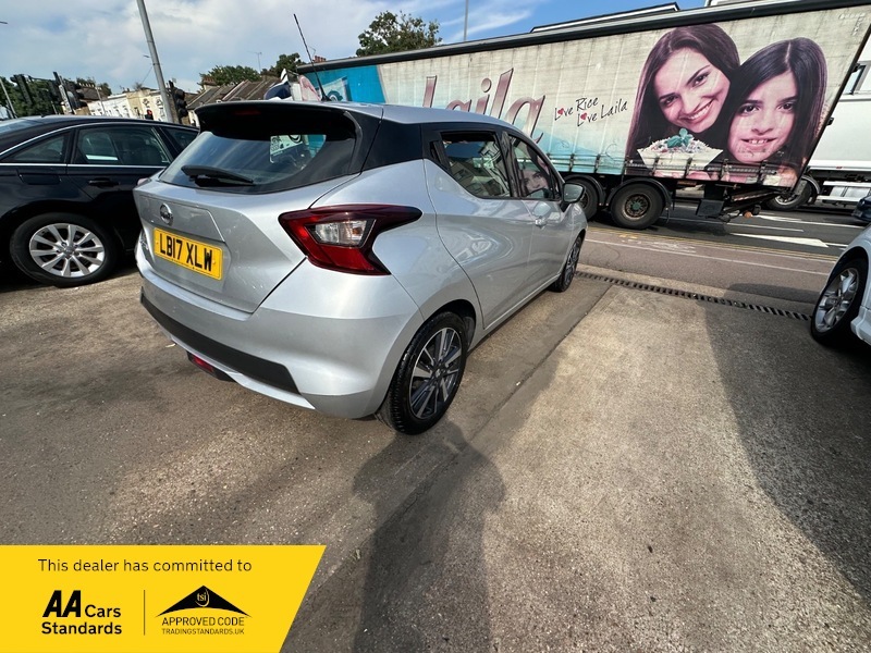 Nissan Micra 0.9 Ig-t Tekna Hatchback Euro 6 Grey #14
