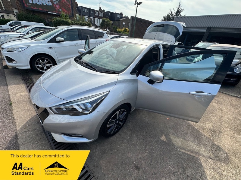 Nissan Micra 0.9 Ig-t Tekna Hatchback Euro 6 Grey #19
