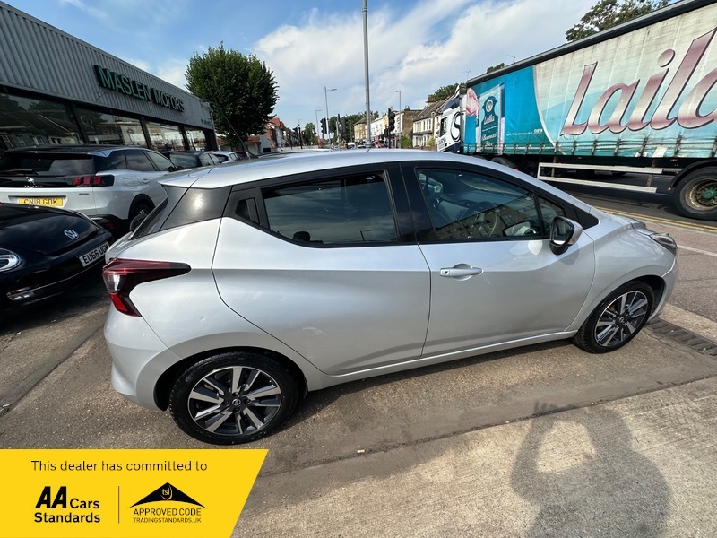 Nissan Micra 0.9 Ig-t Tekna Hatchback Euro 6 Grey #16