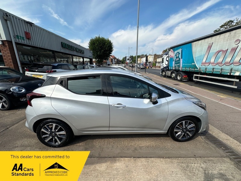 Nissan Micra 0.9 Ig-t Tekna Hatchback Euro 6 Grey #17