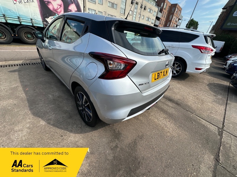 Nissan Micra 0.9 Ig-t Tekna Hatchback Euro 6 Grey #10