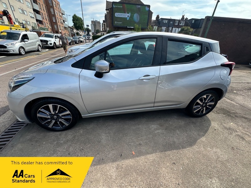 Nissan Micra 0.9 Ig-t Tekna Hatchback Euro 6 Grey #7