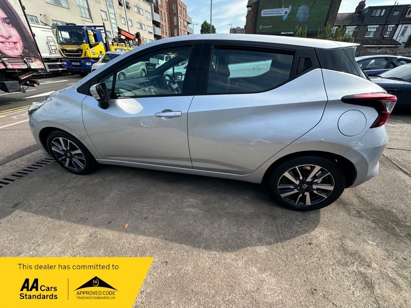 Nissan Micra 0.9 Ig-t Tekna Hatchback Euro 6 Grey #8