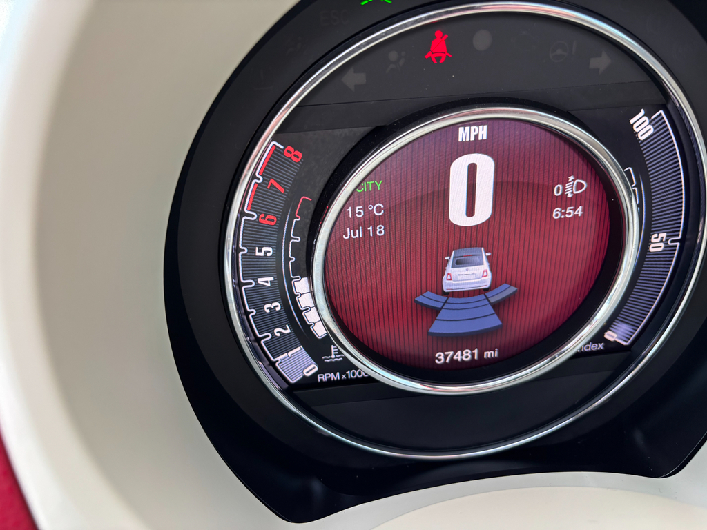 Fiat 500C C S Blue #20