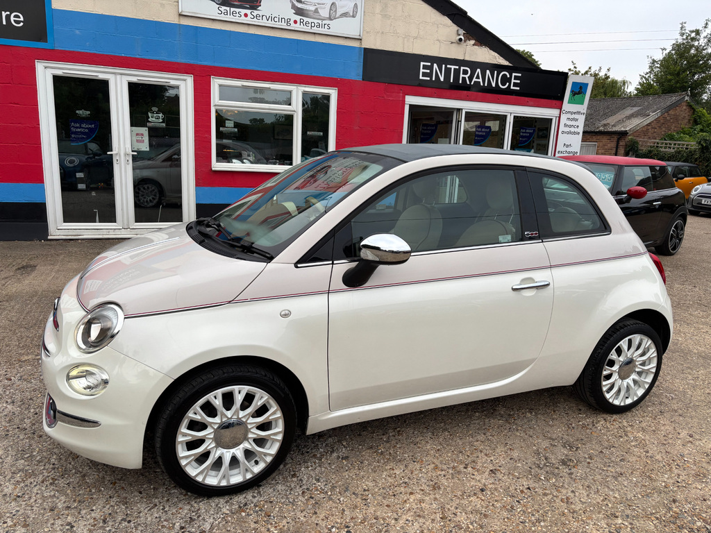 Fiat 500C C S Blue #8