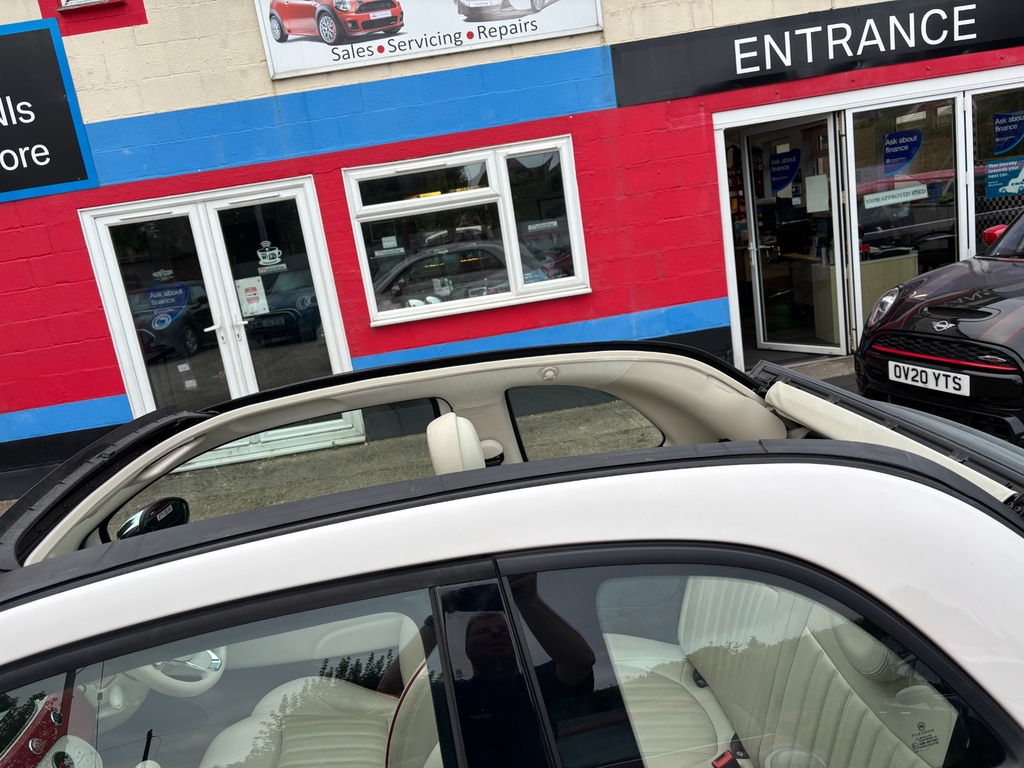 Fiat 500C C S Blue #12