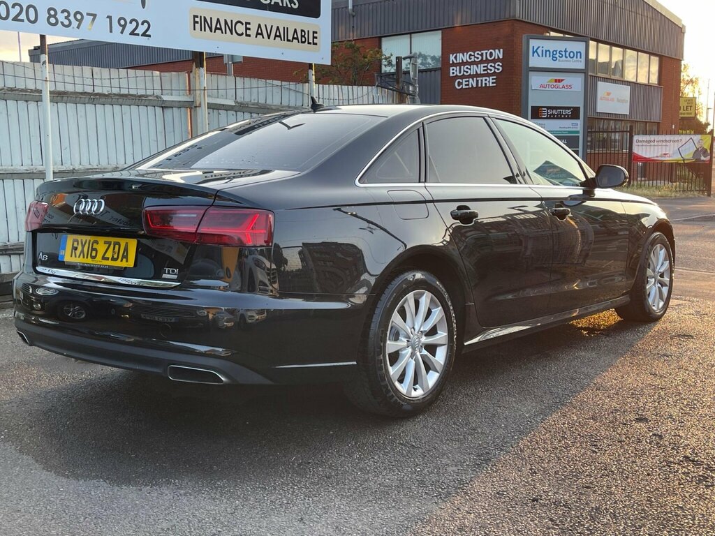 Audi A6 Saloon Saloon White #10