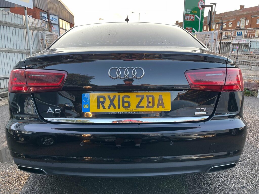 Audi A6 Saloon Saloon White #8