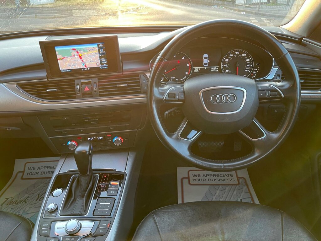Audi A6 Saloon Saloon White #22