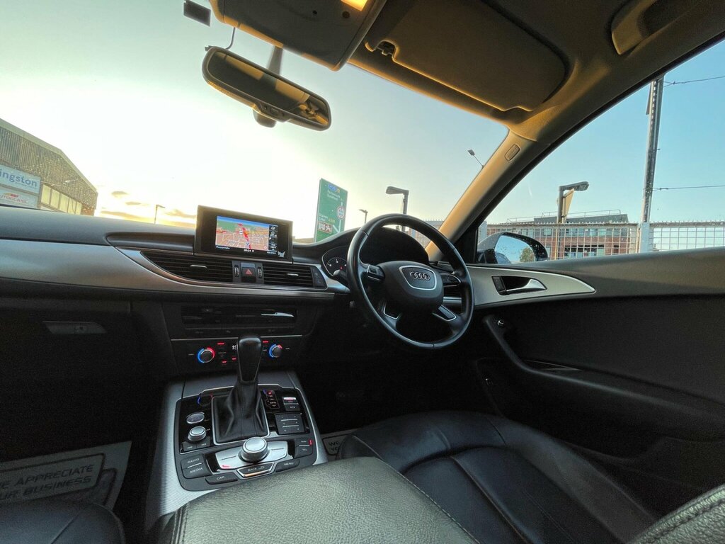 Audi A6 Saloon Saloon White #20