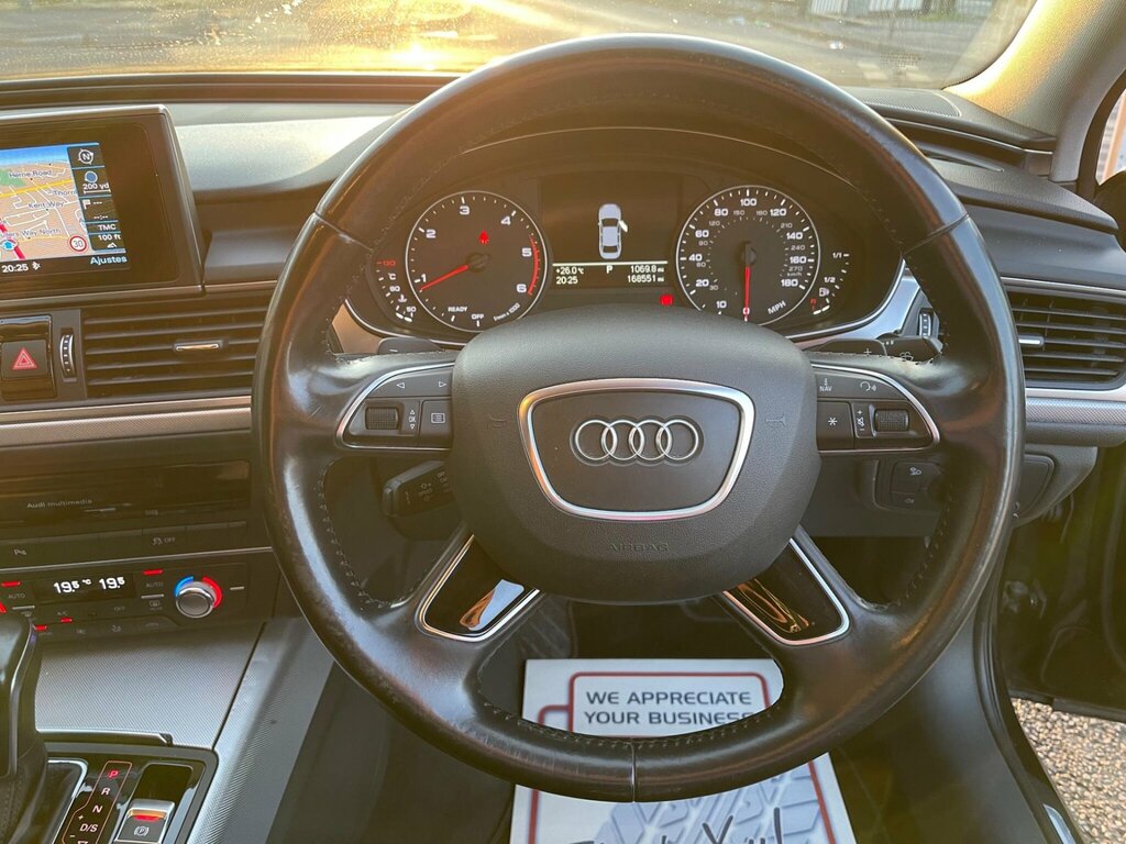 Audi A6 Saloon Saloon White #26