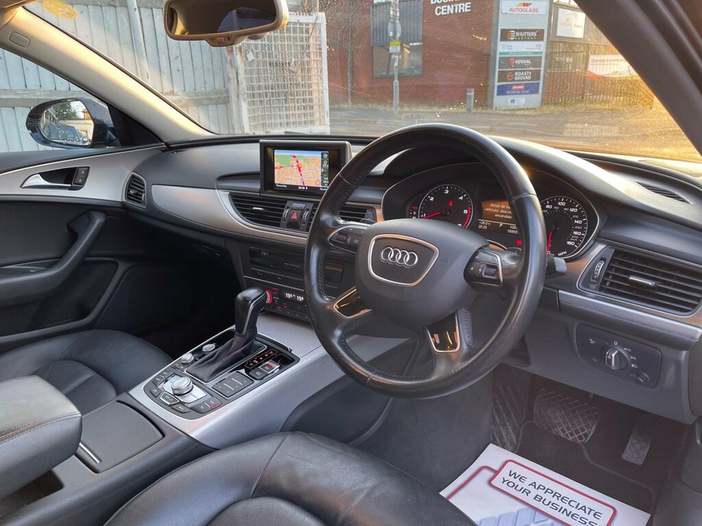 Audi A6 Saloon Saloon White #25