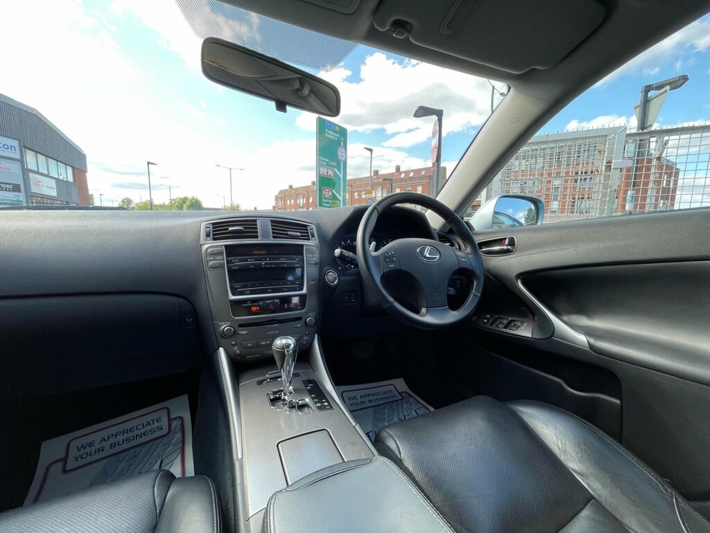 Lexus IS Saloon 2.5 250 Se-l 200808 Red #22