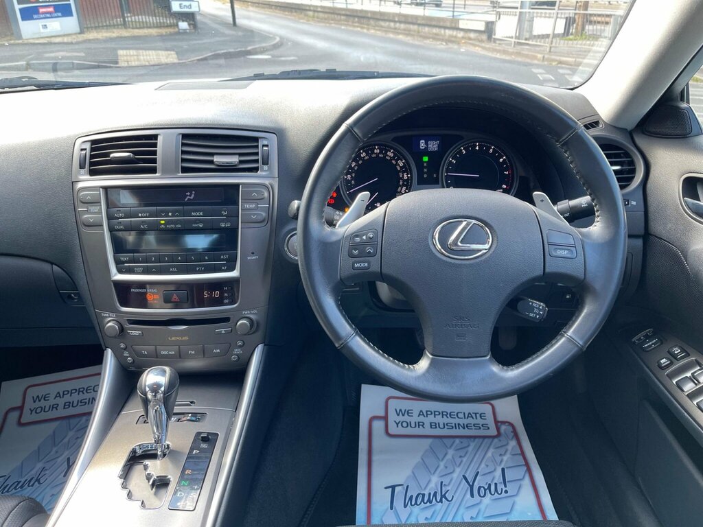 Lexus IS Saloon 2.5 250 Se-l 200808 Red #24