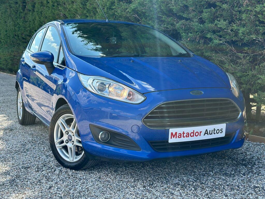 Ford Fiesta 1.0 Zetec Euro 5 Ss Blue