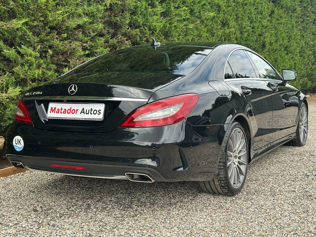 Mercedes-Benz CLS Coupe Black #9