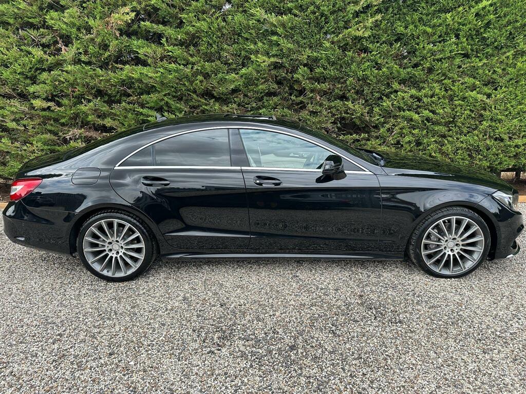 Mercedes-Benz CLS Coupe Black #8