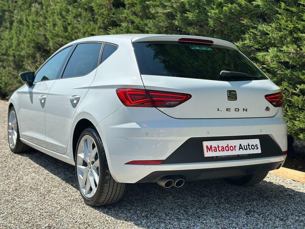 Seat Leon Fr White #4