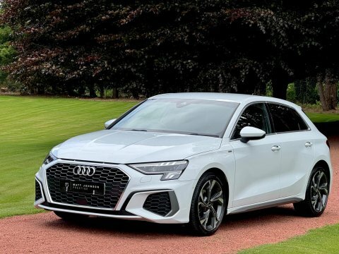 Audi A3 Sportback Tfsi S BL23ZNN White #3