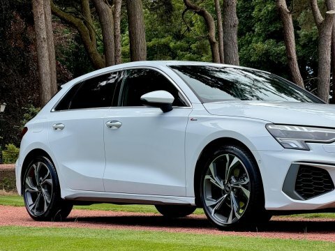 Audi A3 Sportback Tfsi S BL23ZNN White #6