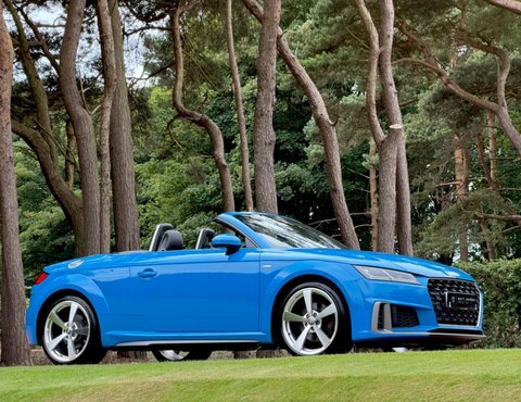 Audi TT Tfsi S Line Blue