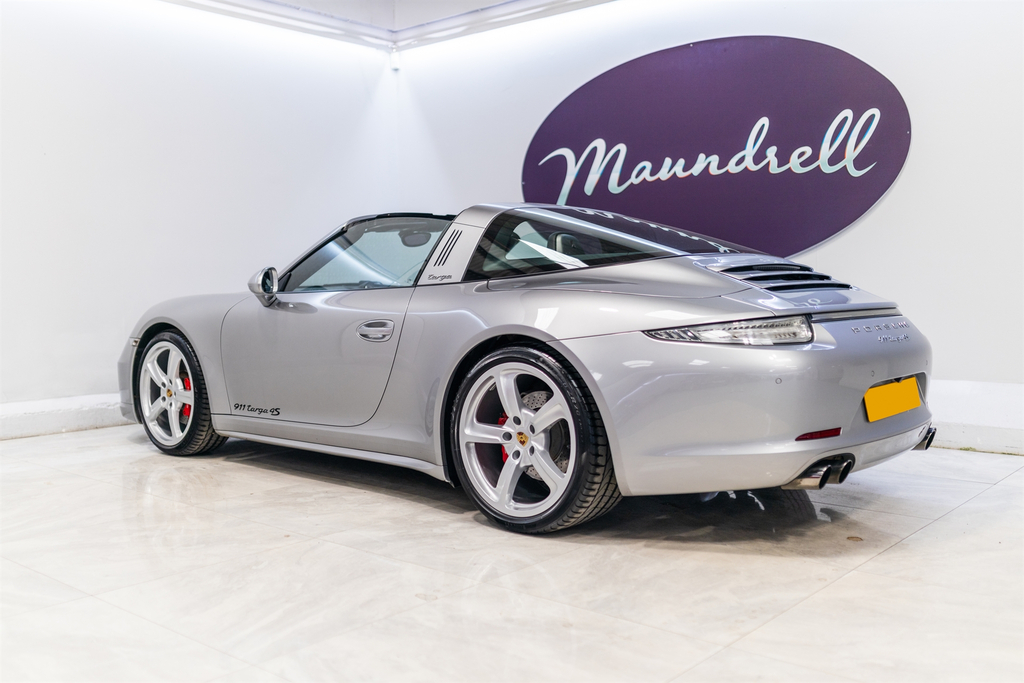 Porsche 911 3.8 991 4S Targa Pdk 4Wd Euro 6 Ss YG15WFS Silver #4
