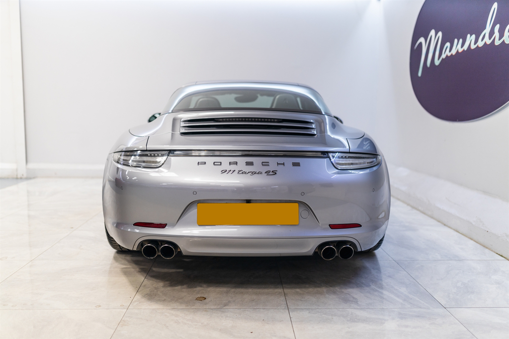 Porsche 911 3.8 991 4S Targa Pdk 4Wd Euro 6 Ss YG15WFS Silver #6